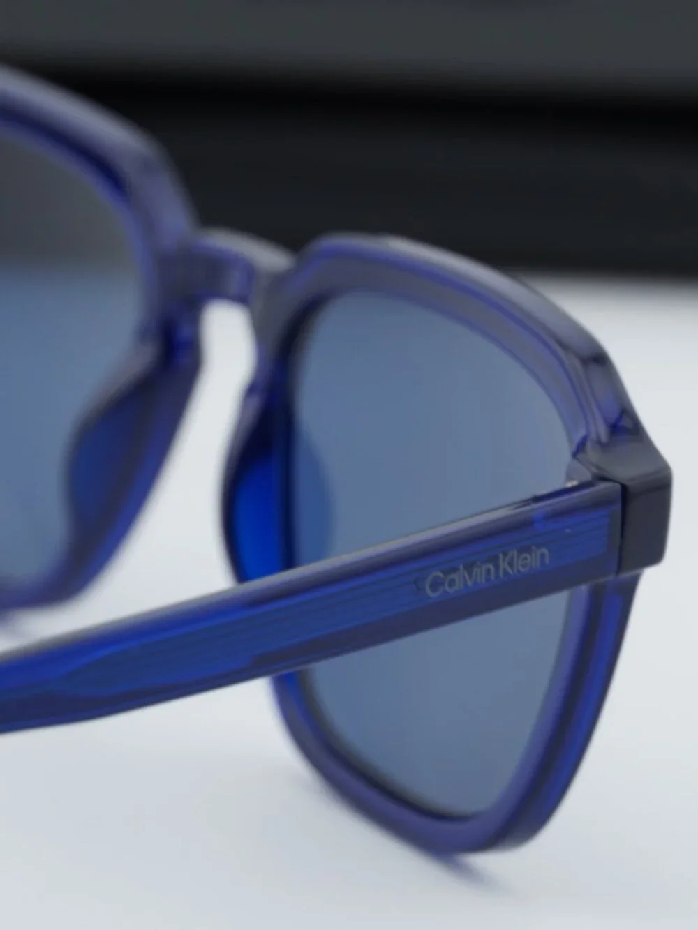 Calvin Klein CK23533S 400 Men Square Sunglasses - Blue